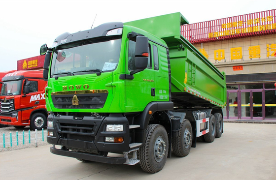 Howo Dump Truck Para Venda Sinotruck Tipper 12 cilindros Motor 460hp Transporte de areia e pedra