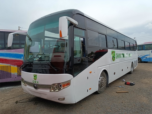 ZK6127 Ônibus de passageiros usados Yutong / ônibus de luxo usados de 66 lugares marca Yutong