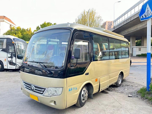 ZK6609 Yutong Utilizado Ônibus de passageiros / 19 lugares bom ar condicionado Motor dianteiro