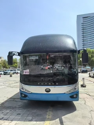 Veículo de transporte público usado ZK6137 Cabina arrumada 56 lugares Passageiro pesado Bom estado do corpo
