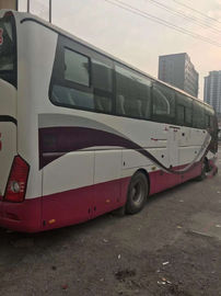 Ônibus usado do trânsito de Kinglong tipo grande 100 km/h de velocidade máxima com 50 assentos