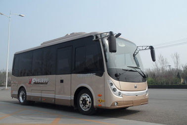 Microbus da mão do tipo segundo de Zhongtong, ônibus comercial usado com 10-23 assentos