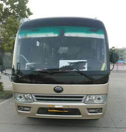China mini Yutong usado transporta o ônibus similar diesel da costa de 19 assentos 2016 anos