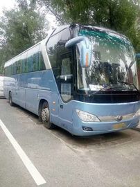 Ônibus diesel do treinador de Zk 6122 55 Seater do ônibus de turista da mão de Yutong segundo com vídeo da C.A.