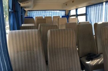 Ônibus de Yutong do motor diesel do Euro III o mini assentos de 2011 anos 23 usou a caixa de engrenagens automática