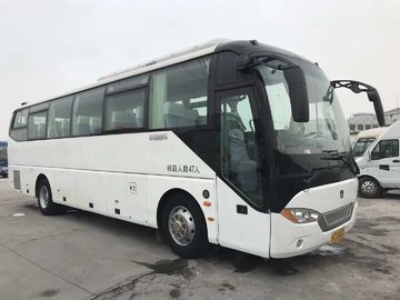 Os assentos dos treinadores de passageiro usados 2014 anos/do motor diesel 47 Euro IV WP de Zhongtong treinam o ônibus
