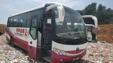 o comprimento Yutong ZK6809 de 8m modela anos resistente usado dos assentos de Bus 33 do treinador 2018
