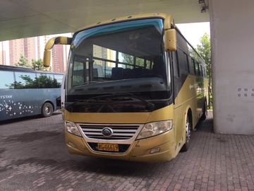 O motor dianteiro diesel usou o modelo amarelo da movimentação da mão esquerda dos assentos do ônibus ZK6112D 52 de Yutong