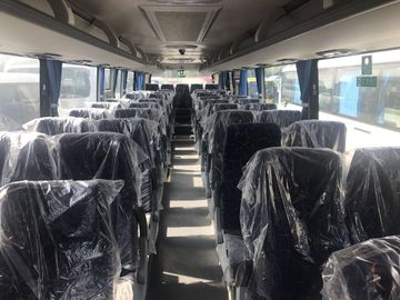 Modo usado diesel da movimentação de Seat RHD do branco 50 do tipo de Shenlong do ônibus do treinador 2018 anos