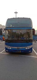 6127 Yutong diesel modelo usaram o ônibus de excursão 2013 ISO dos assentos LHD do ano 51 passado com airbag