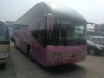 O ônibus de turista 53 da mão do negócio/curso segundo de ZK6122H assenta LHD 2012 anos com refrigerador