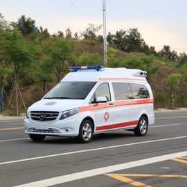 Único carro da ambulância dos veículos 4x2 da emergência do eixo com projeto ergonômico (tipo do transporte)