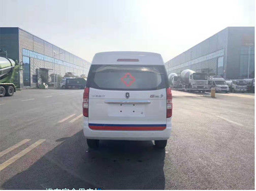 Ambulância Turbocharged da emergência da distância entre o eixo dianteira e traseira da ambulância 2945mm de Jinbei Goldcup