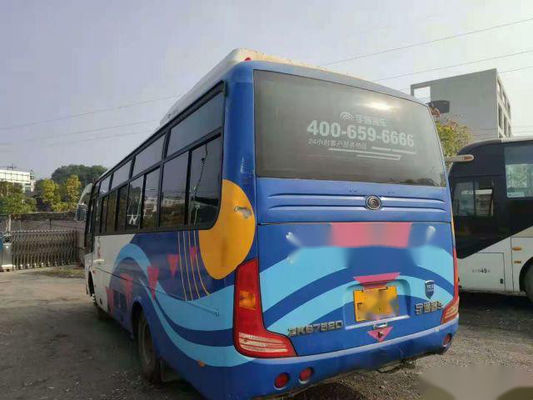 Portas usadas LHD do chassi de aço do ônibus do passageiro dos assentos do ISO Yutong ZK6752D 29 únicas