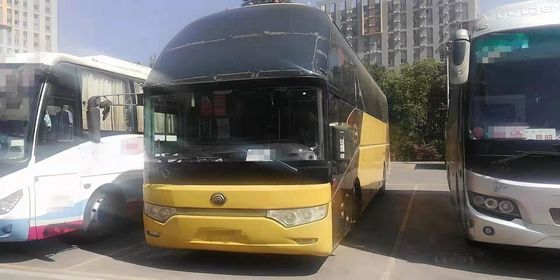 Yutong usado transporta assentos do VIP ZK6122 47 com o motor 247kw de Weichai das portas dobro do toalete