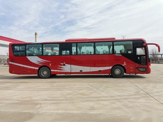 ZK6122 usou o treinador que Bus Yutong Brand 55 assenta 2017 assentos de aço do VIP do chassi do baixo motor traseiro do quilômetro