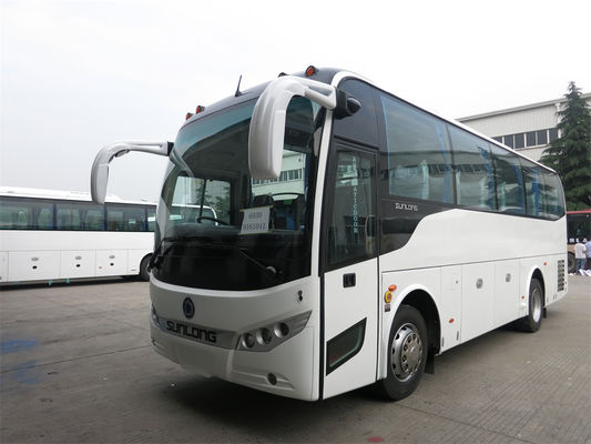 O treinador novo Bus SLK6930D 35 de Shenlong assenta o ônibus novo do turismo da condução à direita nova do ônibus com motor diesel
