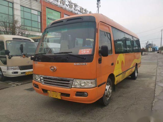 O ônibus mais alto usado KLQ6702 19 assenta o minibus usado 2014 do ônibus da pousa-copos