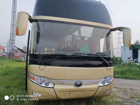 55 treinador usado ônibus usado assentos Bus de Yutong ZK6127 motor diesel de 2012 anos nas boas condições