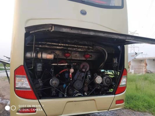 55 treinador usado ônibus usado assentos Bus de Yutong ZK6127 motor diesel de 2012 anos nas boas condições