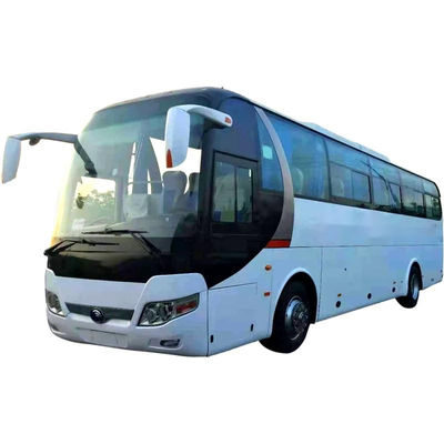 O chassi de aço usado assentos usado do ônibus de excursão do ônibus ZK6110 51 de Yutong saiu de portas dobro de direção