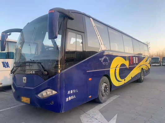 2012 treinador usado assentos Bus LCK6125H do ano 53 ZHONGTONG com o condicionador de ar para o turismo