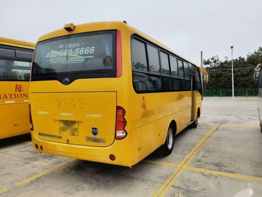 Direção esquerda usada de Front Engine Euro III de aço do chassi do ônibus de excursão dos assentos do ônibus 29 de Yutong