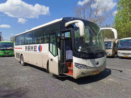 45 treinador usado ônibus usado assentos Bus de Yutong ZK6999 motores diesel traseiros da direção LHD do motor de 2012 anos