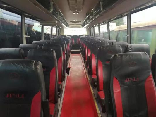 54 treinador usado ônibus usado assentos Bus de Yutong ZK6127H motor diesel de 2011 anos nas boas condições