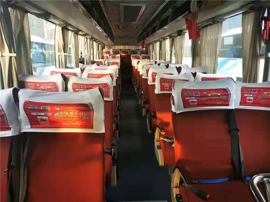 49 assentos que o ônibus de segunda mão de 2013 anos usou o ônibus ZK6122HQ de Yutong usaram o condicionador de Bus With Air do treinador