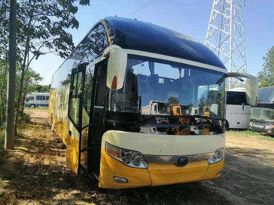 63 treinador usado ônibus usado assentos Bus de Yutong ZK6127H motor diesel LHD de 2011 assentos novos do ano nas boas condições