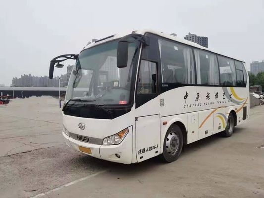 2013 treinador usado ônibus usado assentos do ano 35 KLQ6808 Bus With LHD que dirige os motores diesel