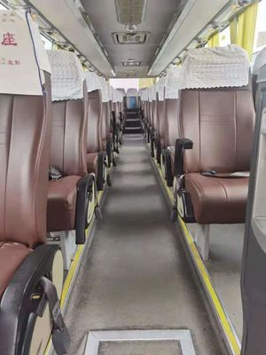 49 treinador usado ônibus usado assentos Bus de Yutong ZK6127 motor diesel LHD de 2016 assentos novos do ano nas boas condições