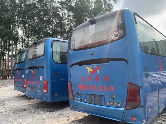 41 treinador usado ônibus usado assentos Bus de Yutong ZK6107 2013 direção LHD do ano 100km/H NENHUM acidente