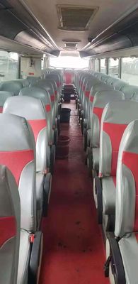 65 assentos 2010 anos usaram a direção dobro do eixo LHD do motor diesel do ônibus ZK6147D de Yutong