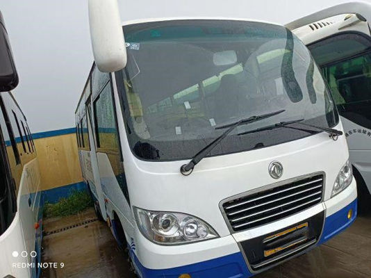 Os assentos usados do ônibus 22 de Dongfeng usaram o motor 96kw de Mini Bus EQ6660 Weichai boas condições de um quilômetro de 2020 anos baixas