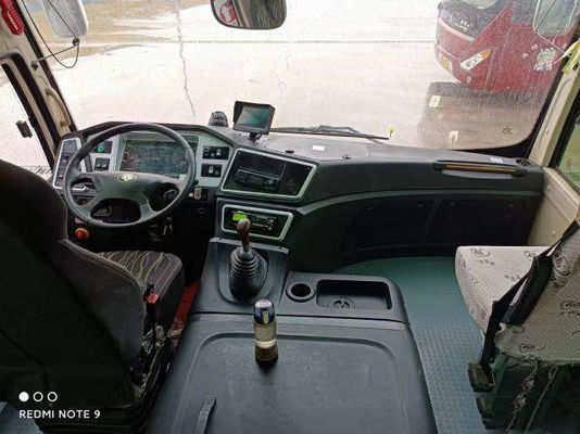 Os assentos usados do ônibus 22 de Dongfeng usaram o motor 96kw de Mini Bus EQ6660 Weichai boas condições de um quilômetro de 2020 anos baixas