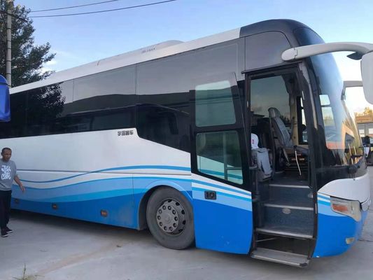 53 treinador usado ônibus usado assentos Bus de Yutong ZK6127 motor diesel LHD de 2008 assentos novos do ano nas boas condições