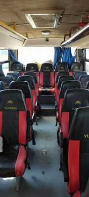 O minibus usado para o ônibus curto do ano novo dos assentos da venda 19 para a venda perto de mim usou o ônibus ZK6729D Front Engine Coach de Yutong