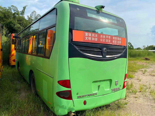 Treinador usado Bus do turista do combustível diesel de Yuchai 140kw da segunda mão de Yutong ZK6770 20 assentos luxuosos