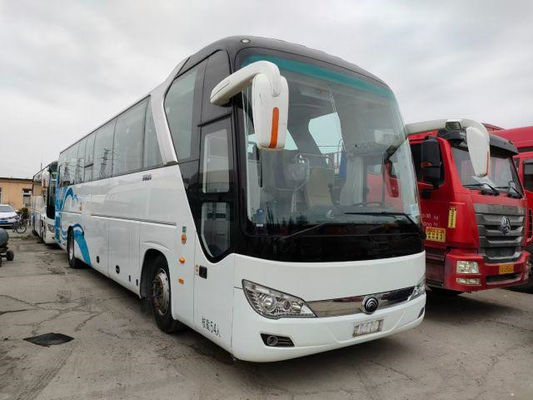 2018 ônibus usado LHD de Yutong do ano 54 assentos que dirige o condicionador usado ZK6122HQ de Bus With Air do treinador