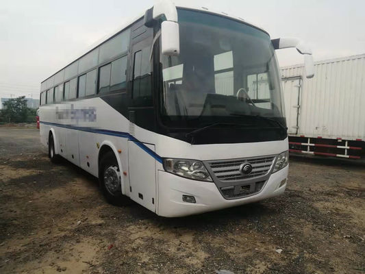 54 assentos 2014 ônibus dianteiro usado ano ZK6112D de Steering Used Yutong do motorista do motor RHD do ônibus nenhum acidente