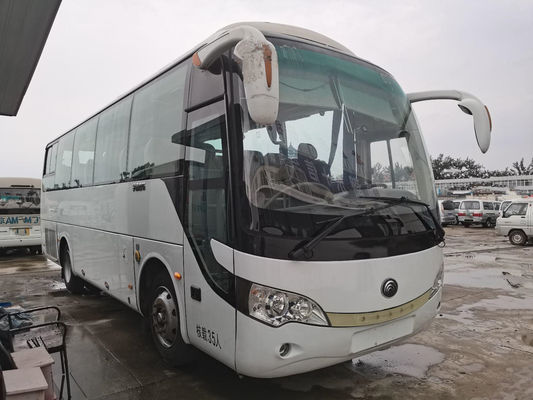 2013 o ônibus usado do ano 35 assentos usou o ônibus ZK6888 de Yutong usou o treinador Bus LHD que dirige os motores diesel