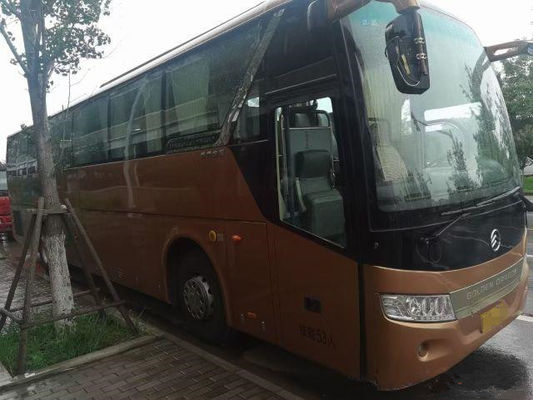 2014 direção dourada usada assentos da mão esquerda do ônibus XML6127 de Dragon Bus Used Passenger Coach do ano 53