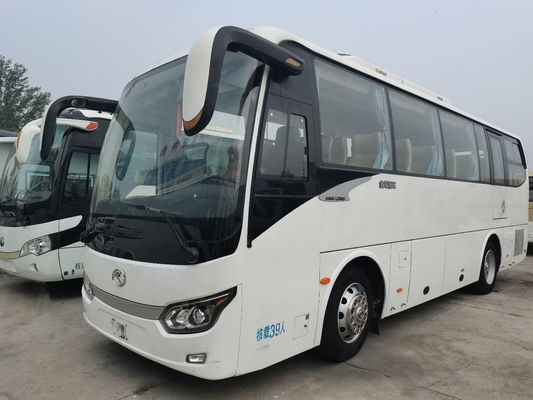 2017 o ônibus usado do ano 39 assentos usou o motor diesel do ônibus de Bus LHD do treinador do rei Long XMQ6898 nenhum acidente
