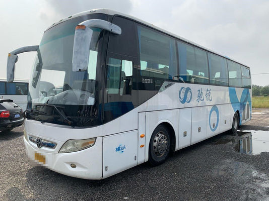 29 assentos luxuosos 2012 anos usaram o ônibus YBL6111H1 RHD de Asiastar que dirige o treinador usado Bus Diesel Engine