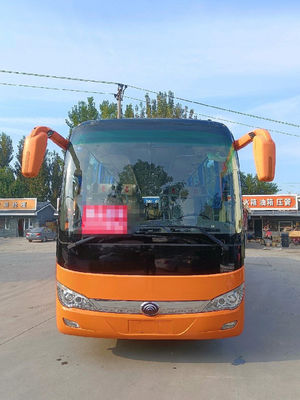 As portas dobro Yutong usado Zk6119 dos assentos de 2016 anos 53 não transportam com condicionador de ar nenhum acidente