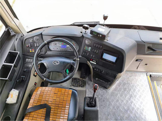 O treinador usado XMQ6125 Mini Coach Bus 51 de Kinglong assenta o treinador Accessories With Yutong do ônibus do motor da parte traseira de Weichai mais alto