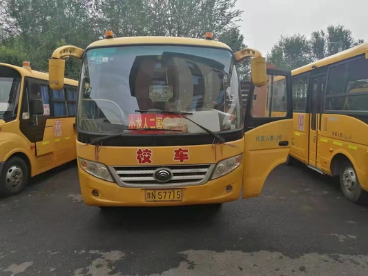 2014 anos 26 Mini Bus usado assentos YUTONG usaram o ônibus escolar com Front Engine