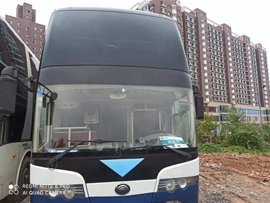 O curso do ônibus de 68 Seat Yutong usou a direção diesel da mão esquerda do ônibus ZK6146 do passageiro 2013 anos